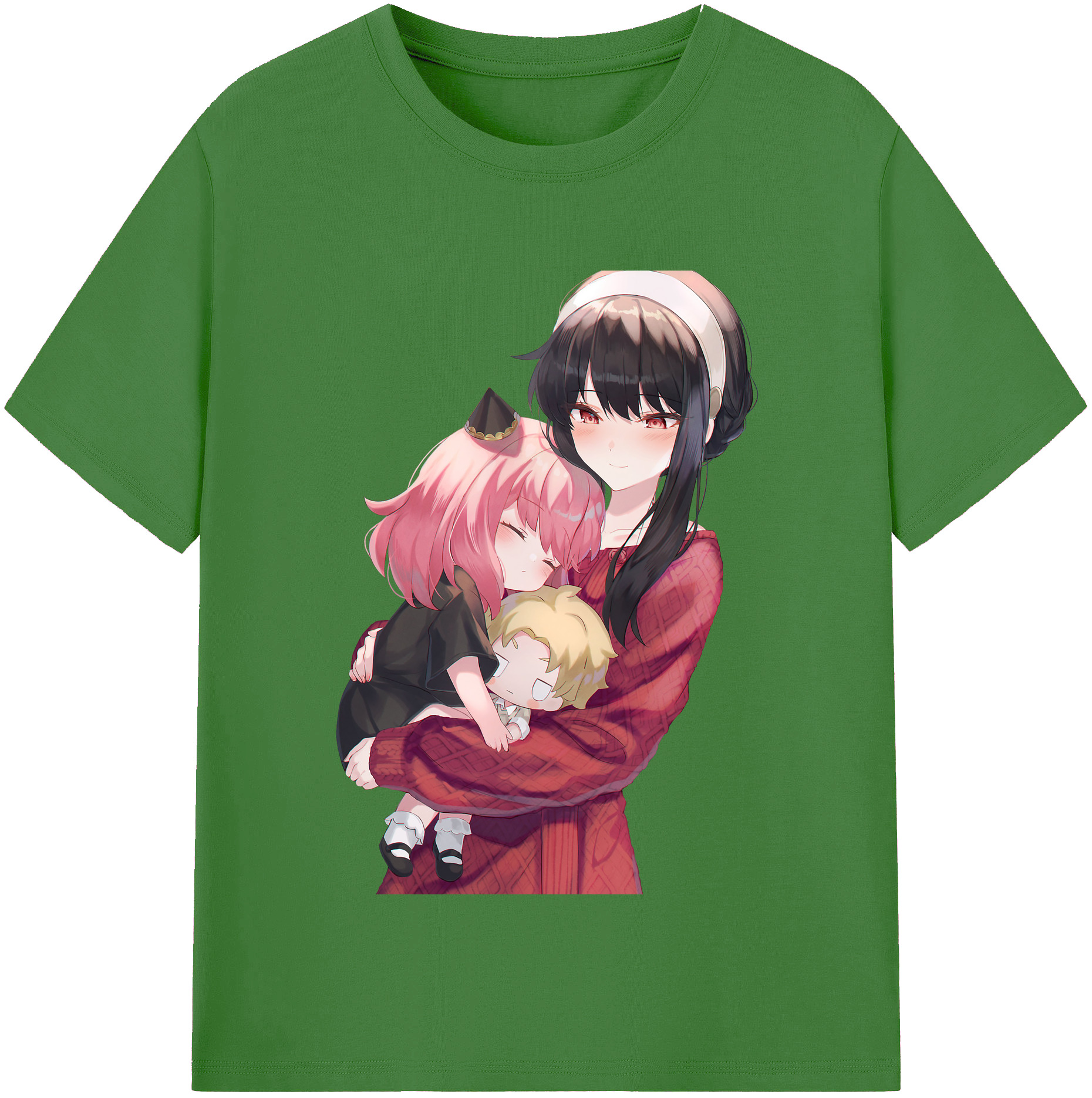 （画像用） SPY×FAMILY间谍家家酒 レディースカジュアルプリントTシャツ（綿100％）